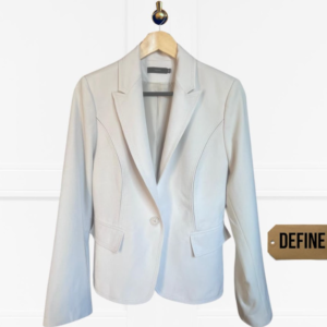 Cream Define Blazer | Fits SA Size 10